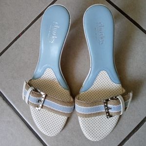 Women's Sandals heel peep low